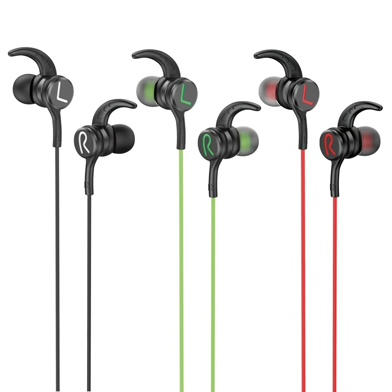 T68 Type-C In-Ear Gaming Earphones – Heavy Bass, Metal Shell, 1.2m Cable