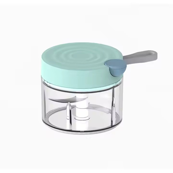 180ML Compact Manual Chopper with Stainless Steel Blades