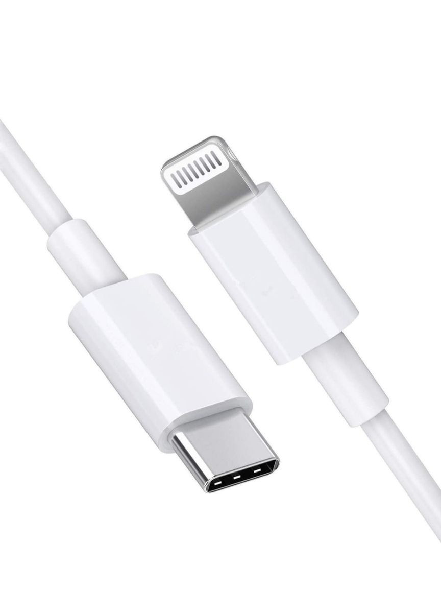 pack of 2 Fast Charging Type-C to Lightning Cable | 1M Charger & Data Cable for iPhone/iPad