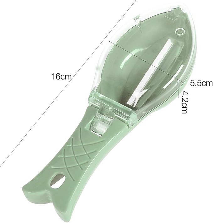 Assorted Fish-Shaped Scale Scraper – Mess-Free Cleaning
