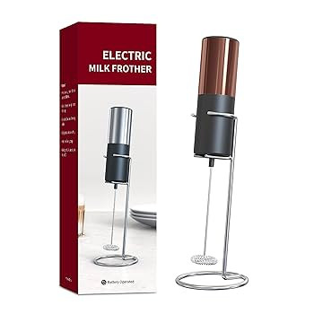 Electric Milk Frother Foam Maker Rechargeable