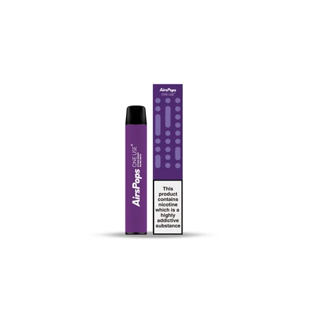 Airscream AirsPops Disposable Vape - Kyoho Grape | 5% Nic Salts | 600-800 Puffs