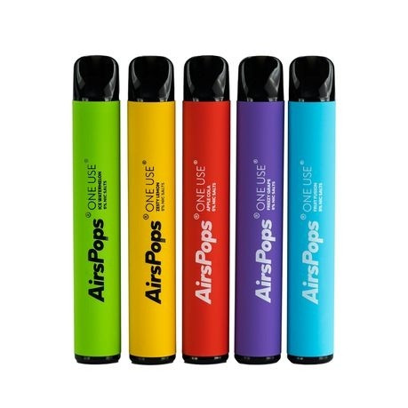 AirsPops One Use Bundle – 5 x Disposable Mixed Flavours | 3ml | 5% Nic Salt