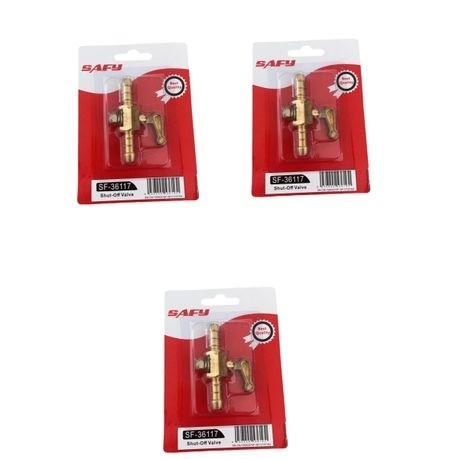 Pack of 2 Shut-Off Valve for Outdoor Hose Connectors