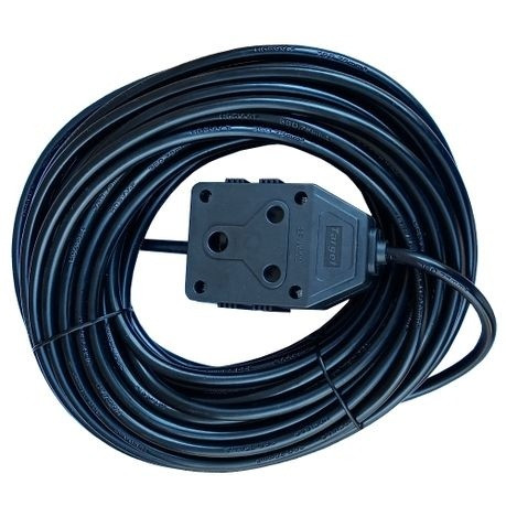 20m Heavy Duty Black Extension Cord