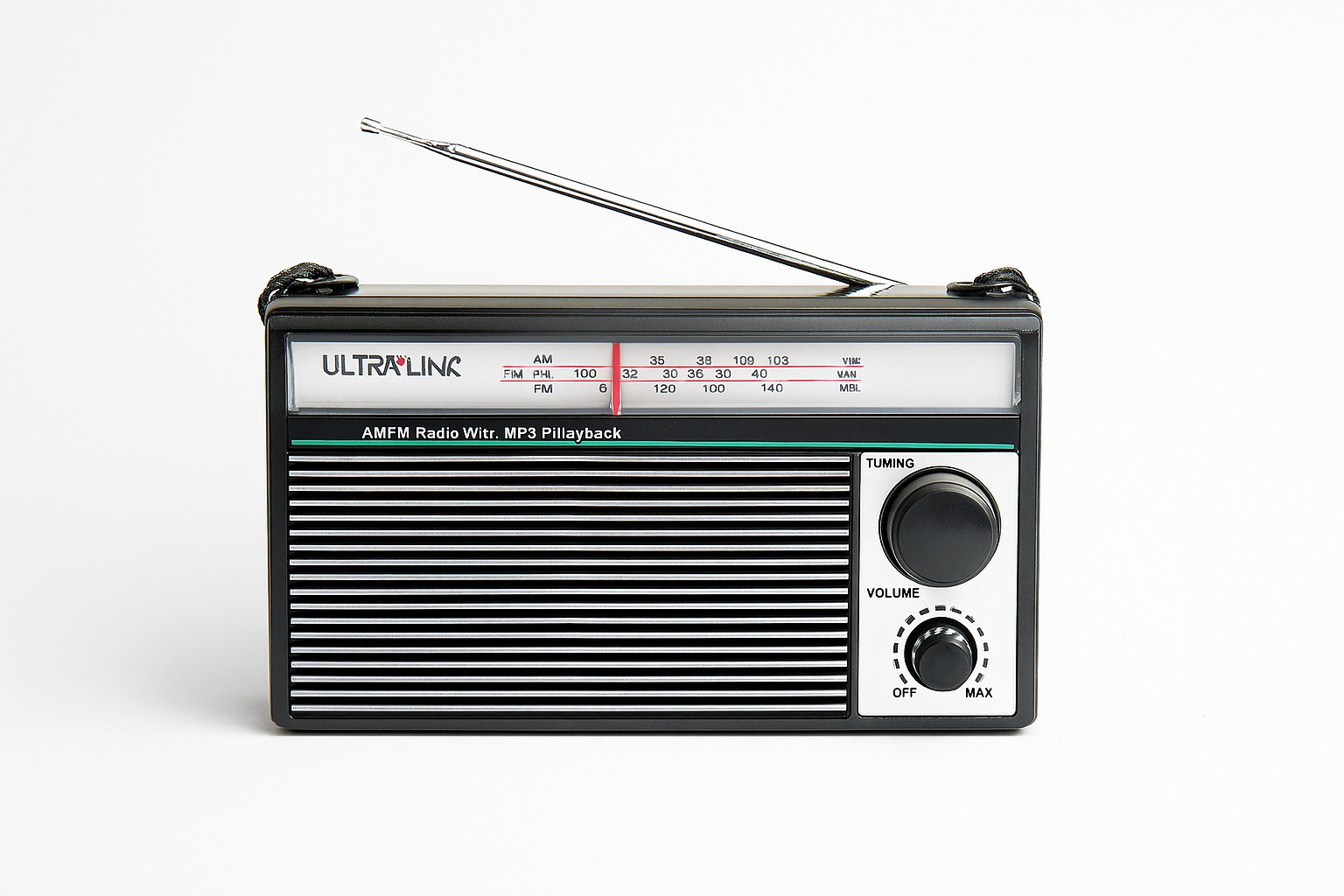 Portable AM/FM Radio-MP3 Playback